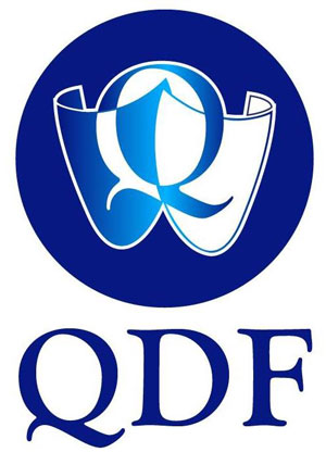 Logo de Quebec Drama Federation (QDF)